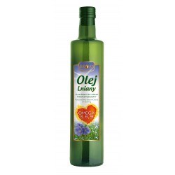 Olej lniany 500 ml - Omega 3 6 9